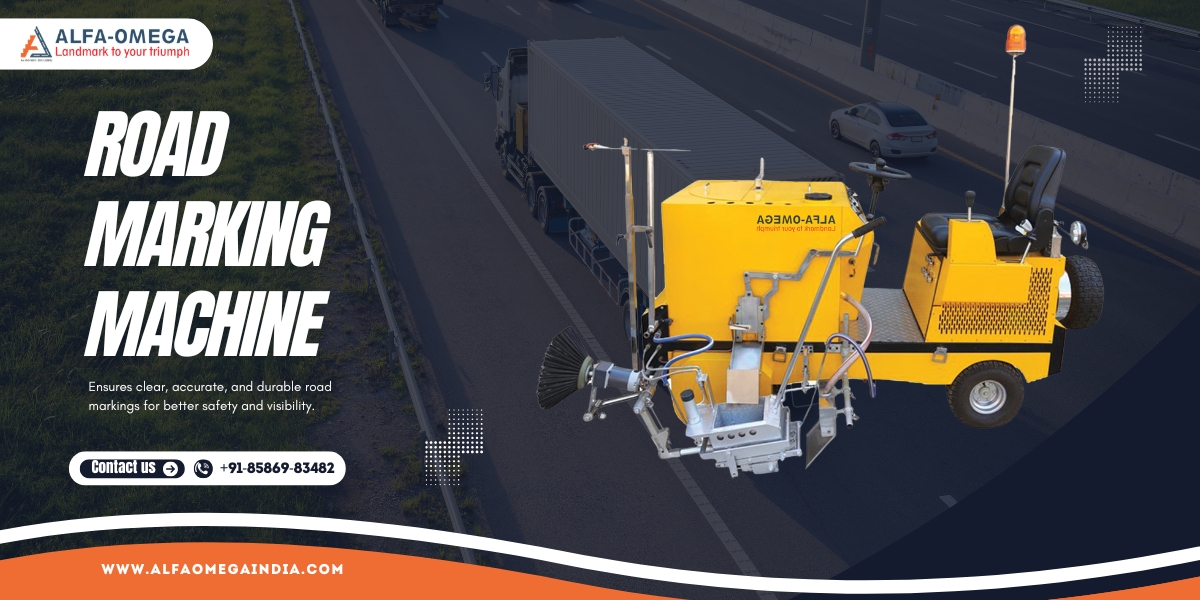 road marking machine alfa omega water mark all over the image