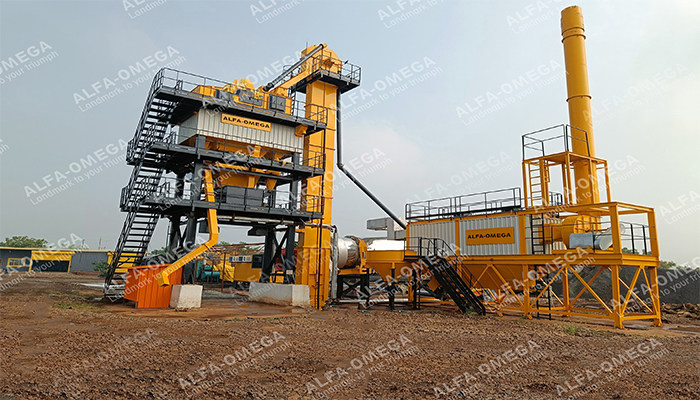 Asphalt Batch Mix Plant