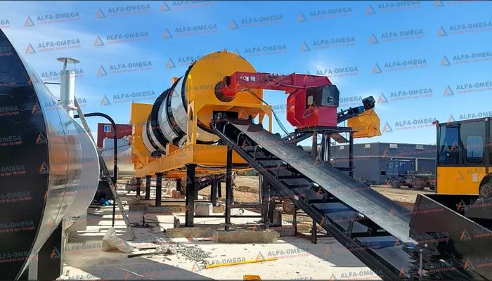 One More Hot Mix Plant Installed in African Country